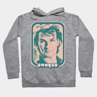 Patrick Swayze // Retro 80s Fan Aesthetic Design Hoodie